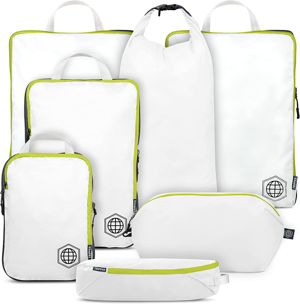 Large Compression Packing Cubes 7-Piece Set for Travel