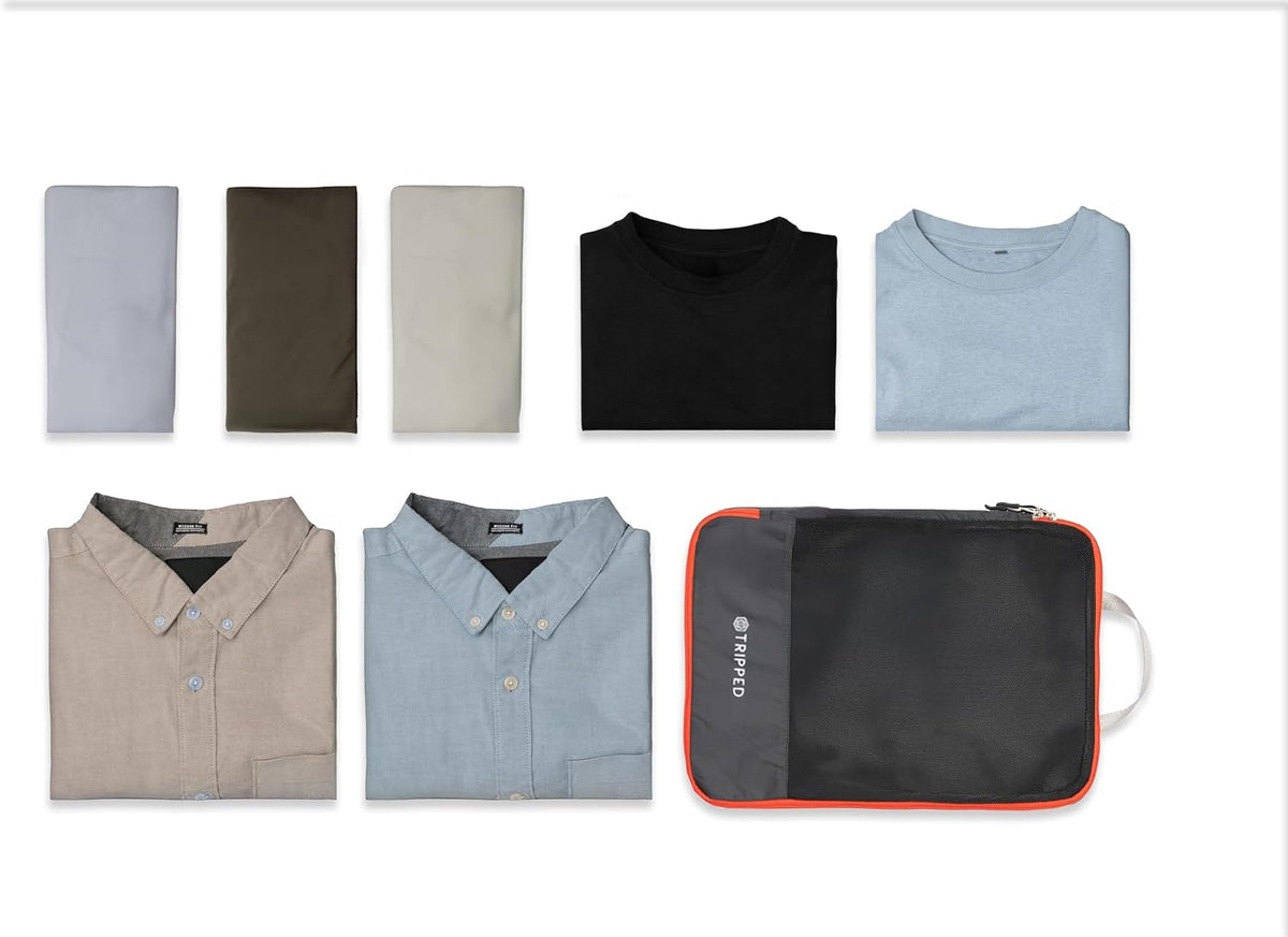 Large Compression Packing Cubes 7-Piece Set for Travel